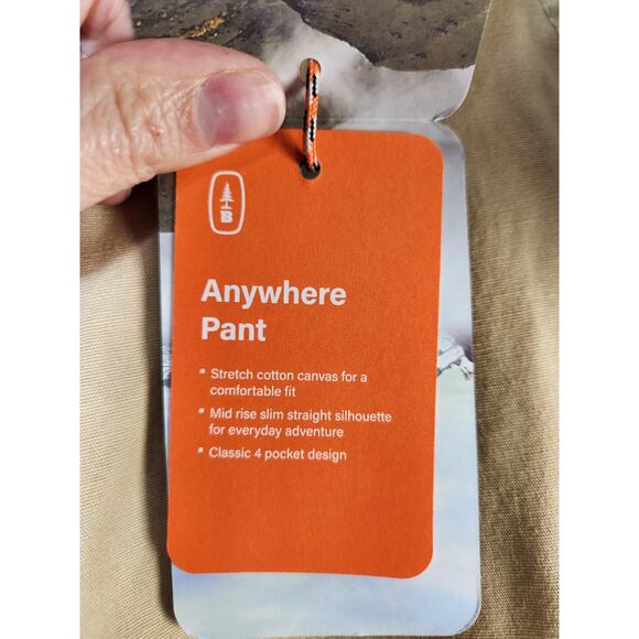 Bass Outdoor women's size 10 slim straight anywhere pant - Picture 7 of 7